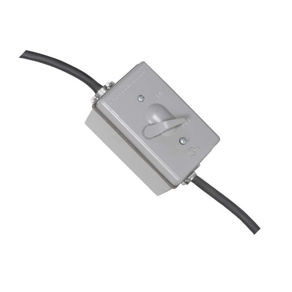 The Outdoor Plus Weatherproof On/Off Switch 110V OPT-WPS110V